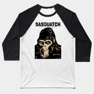 Sasquatch The Legend of Mysterious Creature Baseball T-Shirt